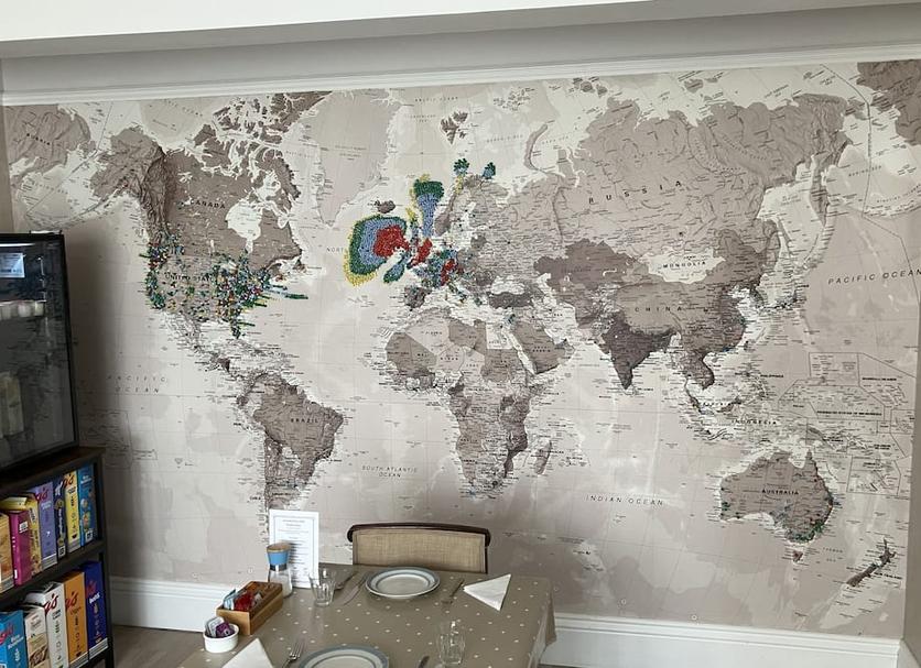 Comodidade do quarto Foto