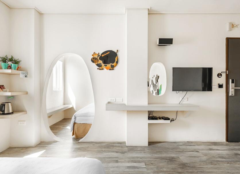 Comodidade do quarto Foto