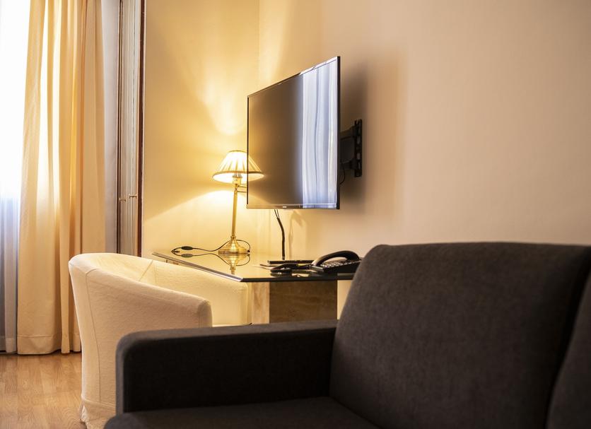 Comodidade do quarto Foto
