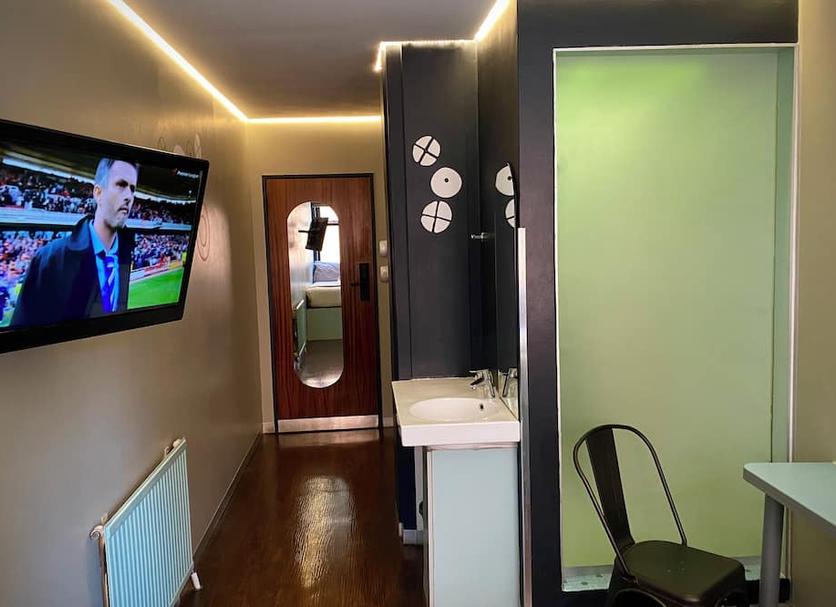 Comodidade do quarto Foto