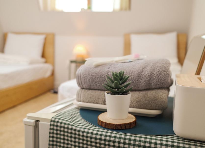 Comodidade do quarto Foto