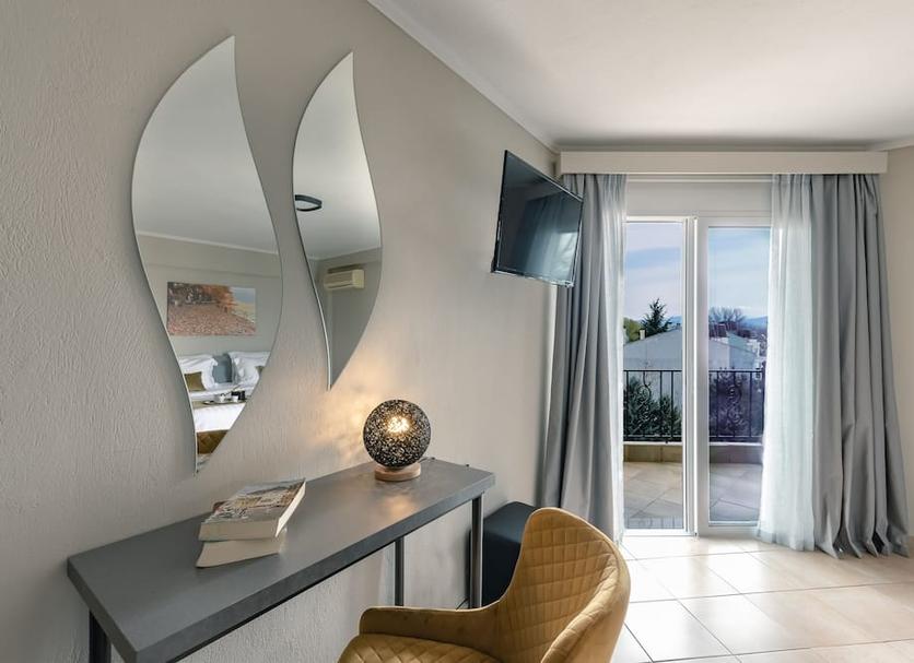 Comodidade do quarto Foto