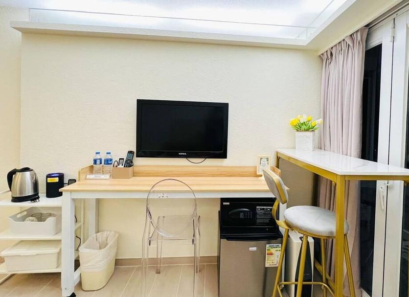 Comodidade do quarto Foto