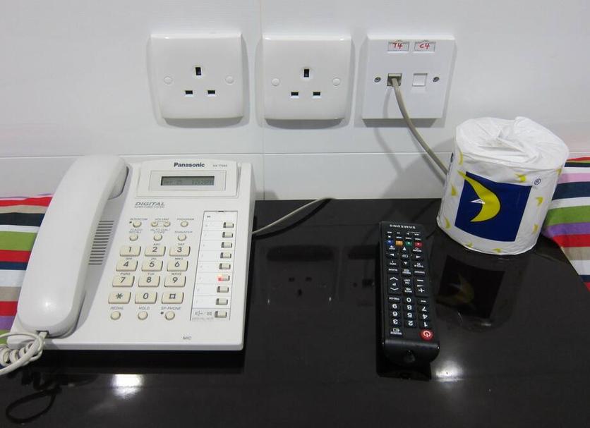 Comodidade do quarto Foto