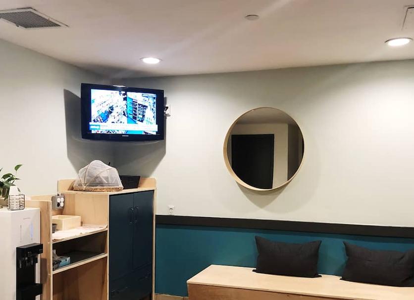 Comodidade do quarto Foto