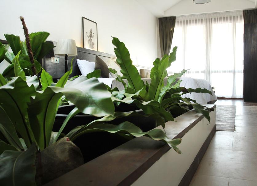Comodidade do quarto Foto
