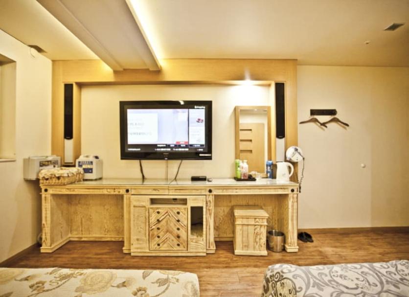 Comodidade do quarto Foto
