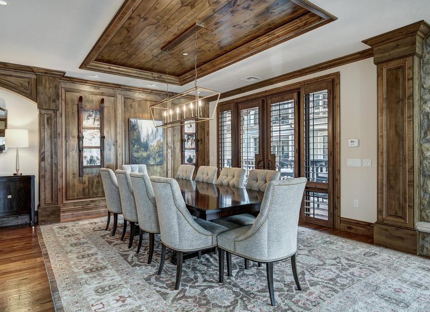 Sala de jantar Foto
