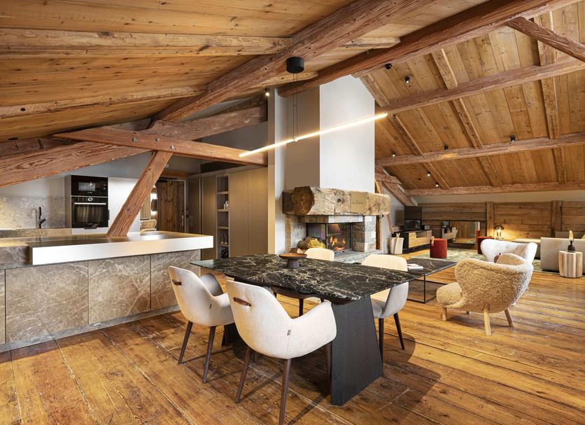 Sala de jantar Foto