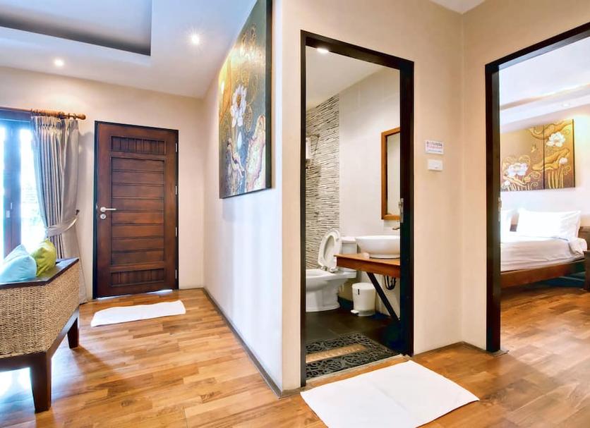 Comodidade do quarto Foto