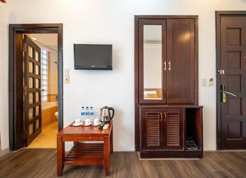 Comodidade do quarto Foto