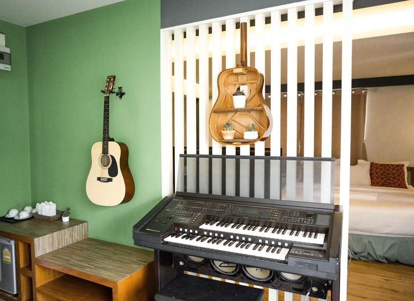 Comodidade do quarto Foto