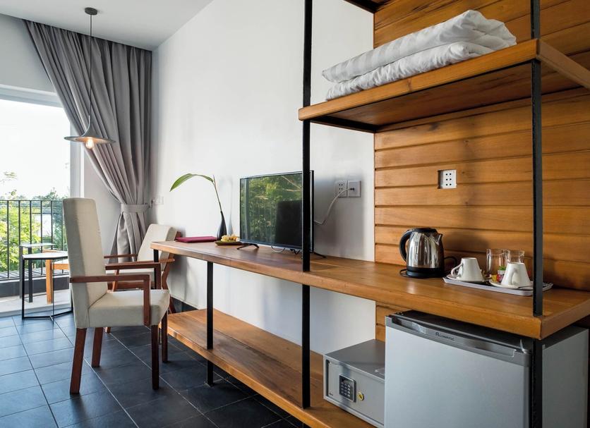 Comodidade do quarto Foto