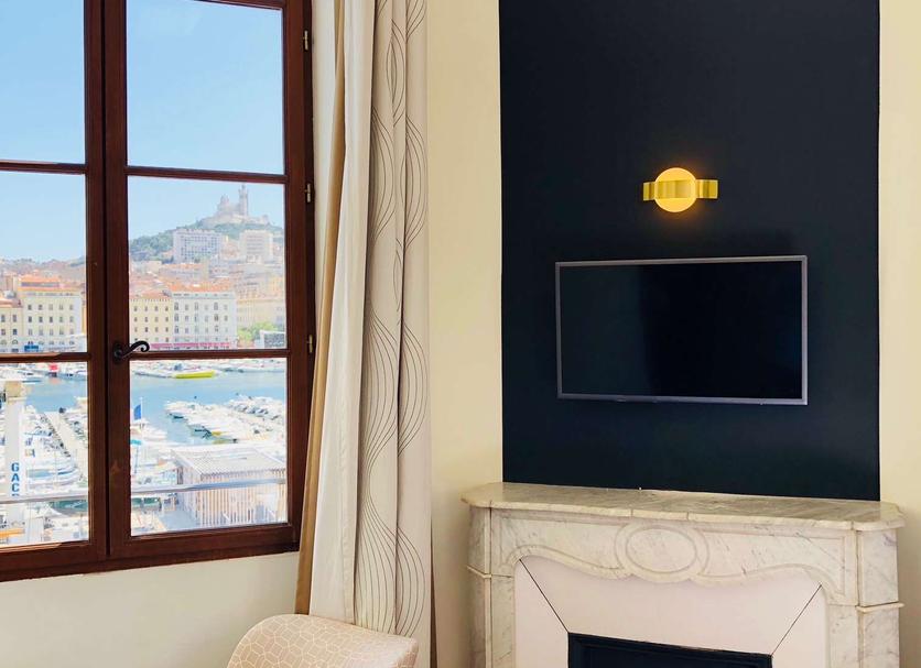 Comodidade do quarto Foto