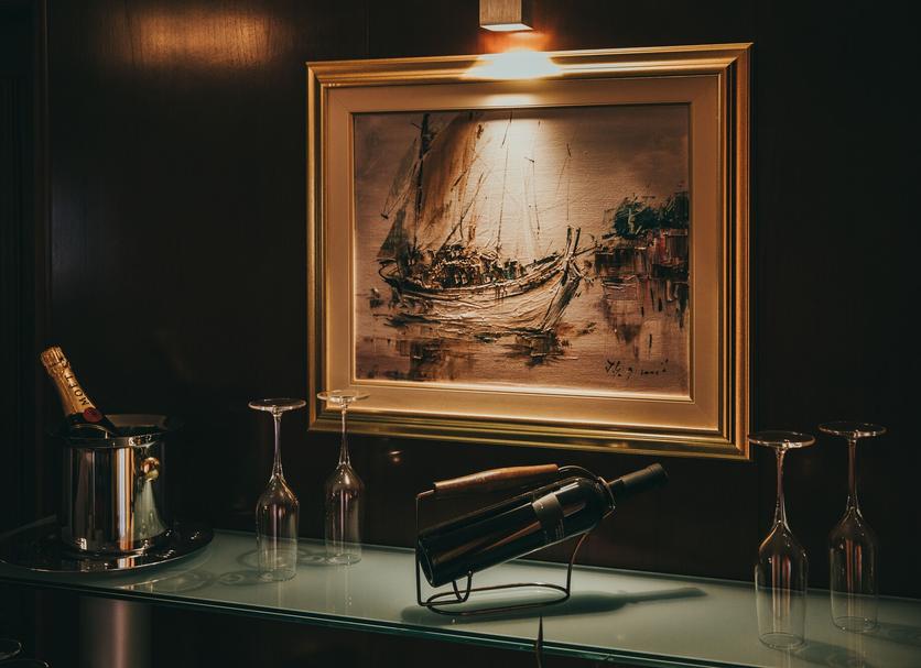 Comodidade do quarto Foto