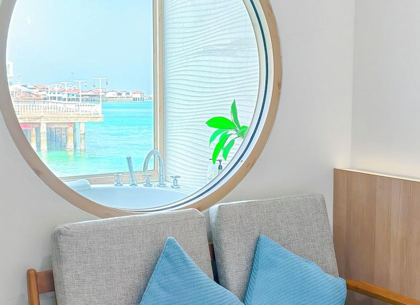 Comodidade do quarto Foto