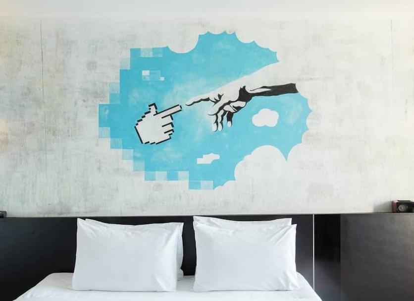 Comodidade do quarto Foto