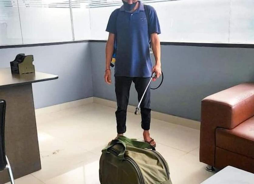 Comodidade do quarto Foto