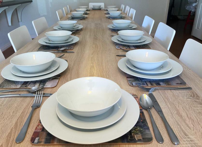 Sala de jantar Foto