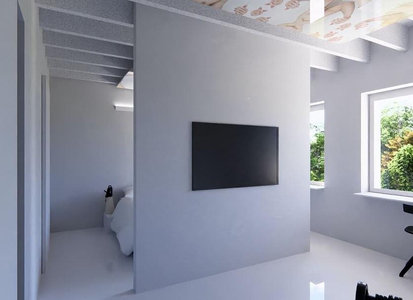 Comodidade do quarto Foto