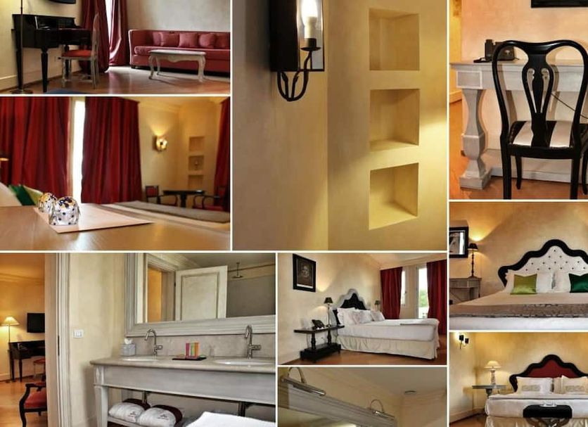 Comodidade do quarto Foto