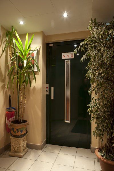 Entrada do hotel
