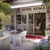 Entrada do hotel