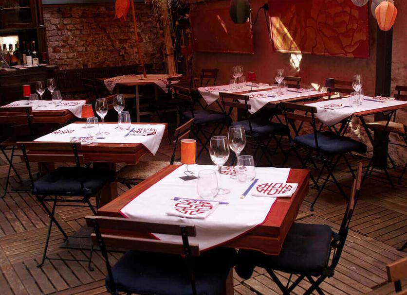 Sala de jantar Foto